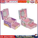 Jewelry Box with Makeup Mirror Music Box Ornament Musical Boxes for Little Girls
