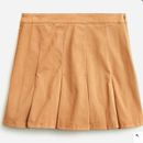 J. Crew Skirts | J Crew Pleated Chino Mini Skirt Tan Size 8 Tall | Color: Tan | Size: 8