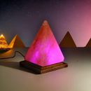 Himalayan USB Salt Colour Changing Pyramid Lamp - Therapeutic Lighting Unique