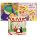 Paquete de libros para niños Olivia Babies Daniel Lion Disney Tangled Dazzle
