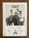 NWA Fan Club Newsletter Promo Photo - Dr Dre, Ice Cube, Eazy E - Hip Hop - RARE!