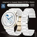 Für Smart Uhr Band Huawei GT3 PRO strap Weiß Schwarz Keramik Armband uhr GT3 pro männer und frauen