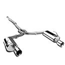 DNA MOTORING CBE-NM04V6-D-NRT Stainless Steel Cat Back Exhaust System [Compatible with 04-08 Maxima]