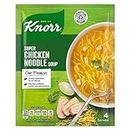 Knorr Super Chicken Noodle Soup Mix packet soup free from artificial colours and preservatives quick and easy 12x 51 g (48 servings)