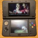 New Nintendo 3DS Black Console Only 3D Anti-shake Feature amiibo Compatible