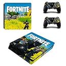 PlayStation 4 Fortnite Sniper Console Skin, Decal, Vinyl, Sticker, Faceplate - Console and 2 Controllers - Protective Cover PS4 Slim