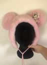 Tokyo Disney Resort Japan Minnie Maus Ohren Fankappe Wintermütze rosa Kawaii süß