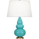 Robert Abbey Small Triple Gourd 24 Inch Accent Lamp - 252X