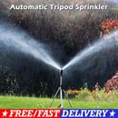 Automatic Rotating Sprinkler W/Tripod 360-Degree Watering Nozzle For Garden US