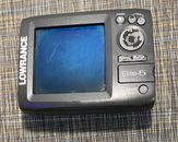 LOWRANCE ELITE-5  HEADUNIT ONLY /NO POWERCORD OR  Stand