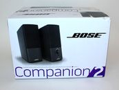 Bose Companion 2 Multimedia Speaker System, Series III, 2.0 Channel, Black
