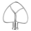 Stainless Steel Flat Beater for Kitchen Aid 4.5 Qt - 5 Qt -Stand Mixer Attachments for Kitchen Baking Accessory