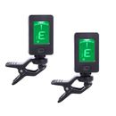 2/5PCS Electric Guitar Tuner Clip On LCD Ukulele Guitar Bass Accessories