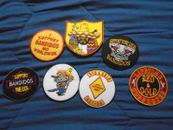 7 pc Support Bandidos Motorcycle Club patch Set