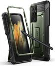 For Samsung Galaxy S21 Ultra 5G, SUPCASE Stand Case with S Pen Slot Cover 2021