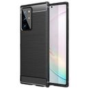 B-case Custodia Cover Effetto Metal Carbon Per Samsung Galaxy Note20 Ultra 5g