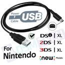Premium Quality Nintendo DSi 2DS 3DS XL USB Power Charging Lead Charger Cable 