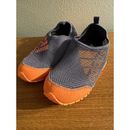 Adidas Shoes | Adidas Kids Boys/Girls Blue/Orange Mesh Slip-On Water Shoes Youth Size 5 | Color: Blue | Size: 5g