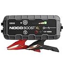 NOCO Boost XL GB50 1500A 12V UltraSafe Lithium Jump Starter Box, Car Battery Booster, Jump Start Pack, Portable Power Bank Charger, and Jumper Cable Leads for up to 7L Petrol and 4L Diesel Engines