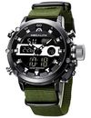 MEGALITH Mens Digital Watch Sports Military Watches for Men Outdoor Waterproof L