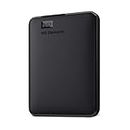 Western Digital Elements WDBU6Y0050BBK-WESN Portable Hard Drive, 5 TB, Black