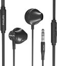 PHILIPS Wired Earbuds with Microphone Ergonomic Comfort-Fit in Ear Headphones 