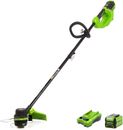 40V 14 Inch Brushless Cordless String Trimmer, 2Ah Battery and Charger Included 
