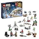 LEGO® Star Wars™ Advent Calendar 75366 Building Toy Set for Ages 6 and Over, Featuring 9 Characters and 15 Mini Build Toys; Fun Christmas Holiday Set for Kids