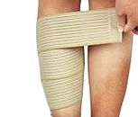 Sports Elastic Compression Bandage Wrapped Support Brace for Ankle Knee Elbow Calf Splint Wrist Muscles - Pain Relief Outdoor Gym Sports Fitness Yoga Leg Sleeves Shin Band Strap Protector Guard, 1 Pc