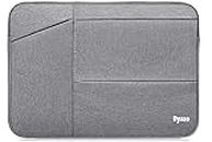 Dyazo 15" - 15.6 Inch Laptop Sleeve/Case Cover Compatible for HP, msi,Acer,Asus, Samsung, Razer, Microsoft, MacBook & Other All Note Book & Laptops (Grey) (Three Pocket 15.6 (Grey))