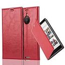 Cadorabo Custodia Libro per Nokia Lumia 1520 in ROSSO MELA - con Vani di Carte, Funzione Stand e Chiusura Magnetica - Portafoglio Cover Case Wallet Book Etui Protezione