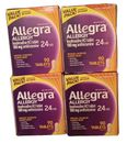 ✨️(4x)Allegra-24 Hour Allergy Relief- 90 Count 180 mg