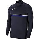 Nike CW6112 Y NK Dry ACD21 Dril Top Sweatshirt Boys Obsidian/White/Royal Blue/White M