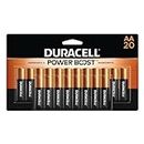 Duracell - Coppertop Aa Batteries - 20 Count - Long Lasting, All-purpose Double Aa Battery for Household and Business - Alkaline Batteries