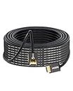 iBirdie 4K HDR HDMI Cable 30 Feet in-Wall CL3 Rated 4K60Hz (HDR10 8/10bit 18Gbps HDCP2.2 ARC CEC) High Speed Ultra HD Cord Compatible with Apple-TV PS4 Xbox PC Projector Speaker