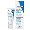 CeraVe Ultra-Light Moisturizing Gel, Lightweight Face Moisturizer with Ceramides, Niacinamide, Hyaluronic Acid, Fragrance-Free, Dermatologist Recommended, 52 mL