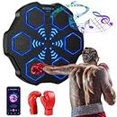 LIULIUDA Smart Music Boxing Machine, Electronic Music Boxing Machine, Wall Mounted Boxing Machine with Music and Lights, Smart Boxing Training Devices Indoor Workout Machine for Kids,Adults (Adult)