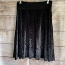 Insync Velvet Skirt ~ Size 34 Women's ~ Floral Paisley Hem details