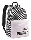 PUMA Phase Backpack Zaino, Black-Polka DOT AOP, OSFA Adulti Unisex