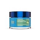 Blue Nectar Plant Based Vitamin C Face Cream for Glowing Skin, Dark Spot Removal Cream for Women with Green Apple and Almond Oil (13 Herbs, 50g)