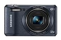 Samsung WB WB35F Kompaktkamera 16,2 MP 1/2,3 Zoll CCD (Ladeübertragungsgerät) 4608 x 3456 Pixel schwarz – Digitalkameras (16,2 MP, 4608 x 3456 Pixel, CCD, 12x, HD, schwarz)