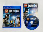 Game Only PS4 LEGO Dimensions with Case and Manual (Playstation 4, 2015)