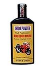 INDOPOWER XX17-BIKE LIQUID POLISH for High Gloss & Shine on Painted Metal & Plastic Surfaces | Removes tough stains(100 Ml)