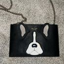 Kate Spade Bags | Kate Spade Antoine Bulldog Sima Clutch | Color: Black/White | Size: Os