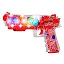 Gooyo GYG001 3D Concept Gear Toy Gun with Flashing LED Lights and Musical Sounds for Kids/Gifts/Toddlers | Multi Color, Power Source: 3xAA Battery (Not Included)