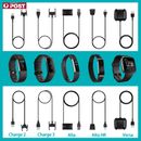 USB Charger Cable For Fitbit Charge 6 5 4 3 2 luxe Alta Inspire 3 2 HR Versa 2 3