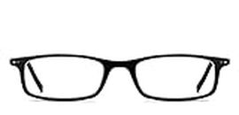 Lenskart READERS | Black Rectangular Full Rim Reading Eyeglasses | For Men & Women | For 1 Power | LR E13700