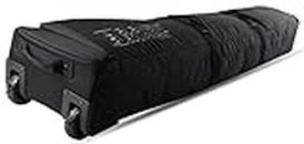 Element Equipment Wheeled Padded Ski Bag Ultimate Double - Premium High End Double Roller Travel Bag 175 Black