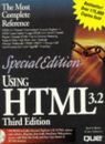 Using HTML Version 3.2: Special Edition (Special Edition Using) By Mark R. Brow