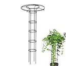 1/5Pcs Garden Trellis - 48 X 48 Inch Trellis Netting, Tall Arch Tunnel, Stackable Plant Trellis, Tomato Cage Vegetable Trellis | Assembled Garden Plants Stakes Support | Frame Kit Connectors